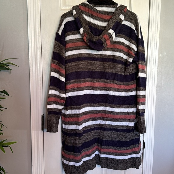 Evelyn Taylor knitted hooded cardigan NWT XL - Picture 4 of 8